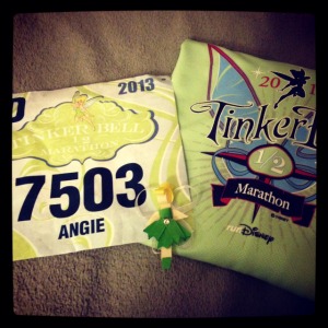 Yay! My bib and very cool tech shirt! 