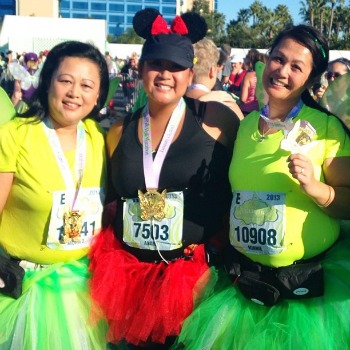 My lovely friends, Mildred and Minnie 